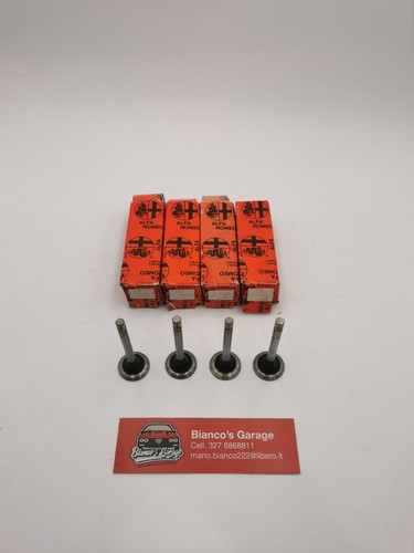Set valvole scarico alfa - valvole, di
