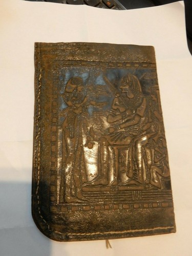 Naive leather pouch from - pouch, ww1
