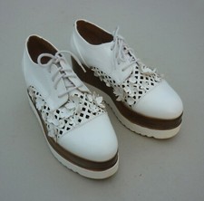 37 TATA SCARPE DONNA ZEPPA traforate fiorellini SNEAKERS GINNASTICA Mocassini