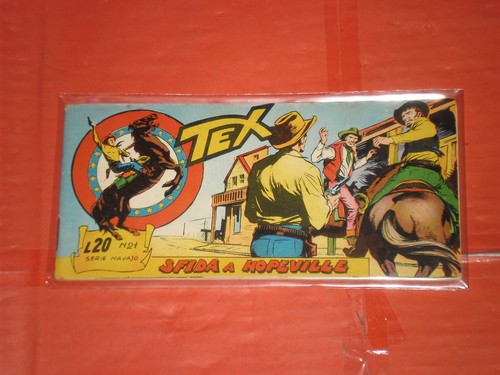 Tex striscia originale - originale, n°