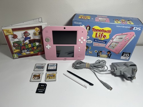 Nintendo 2ds rosa - nintendo,