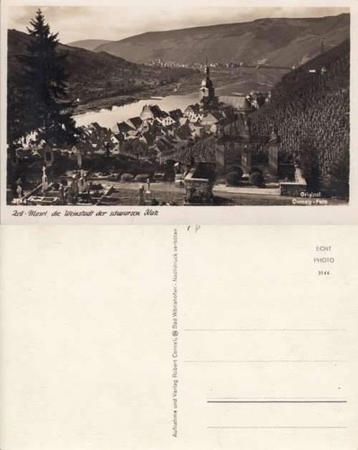 Cartolina zell mosel - (a1510),