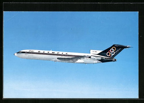 Cartolina aereo boeing - aereo,