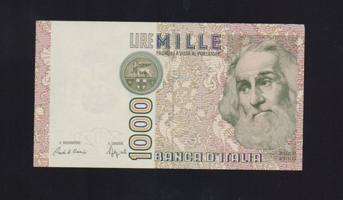 Italia 1000 lire marco polo - italia,