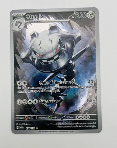 Carta pokemon steelix - carta,
