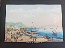 Veduta di Napoli da Mergellina