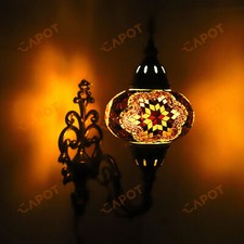 Applique da parete in mosaico