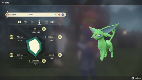 Espeon alfa shiny - alfa,