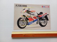 Yamaha FZR 1000 1989 depliant italiano originale