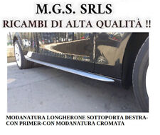 MODANATURA LONGHERONE SOTTOPORTA DESTRA-PRIMER-CROMATA AUDI-A4 (B8) 01/12-04/15