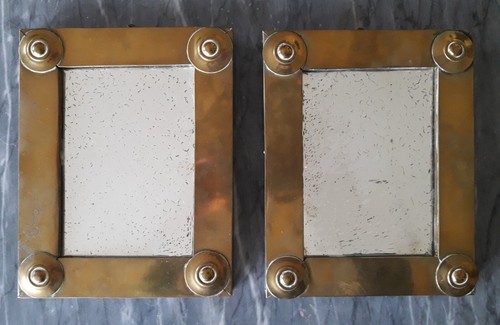 Coppia specchiere antiche - coppia,