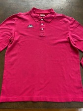 KAPPA++POLO+ROSSO++TG XL+ORIGINAL 100%++MANICA LUNGA++REUSE++MAN