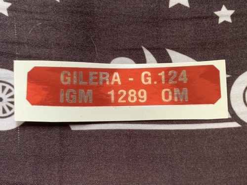 Gilera 124 extra dgm - gilera,