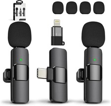 2 Microfono Mini Inalambrico