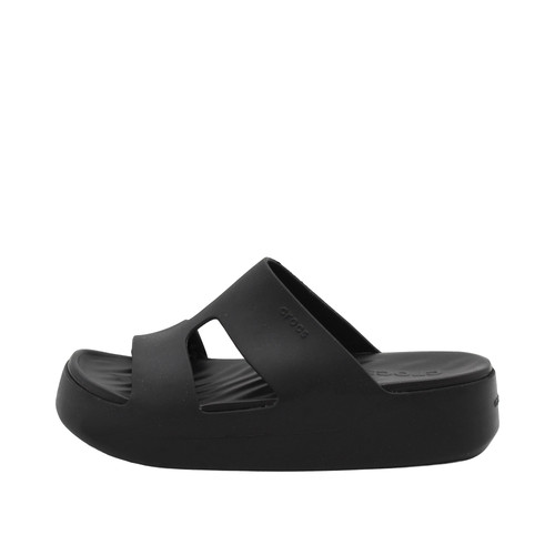 Crocs ciabatta nera in gomma - -,