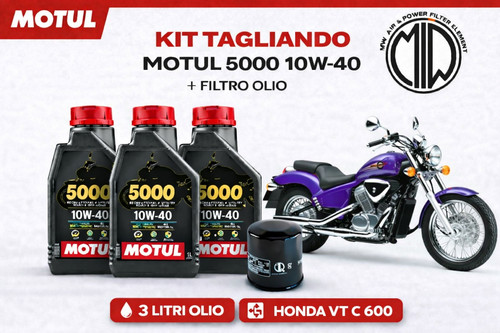 Kit tagliando olio motul - olio, +