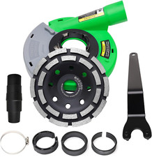 Cuffia Aspirazione Smerigliatrici Angolare 115/125 Mm + Mola Diamantata 125 Mm X