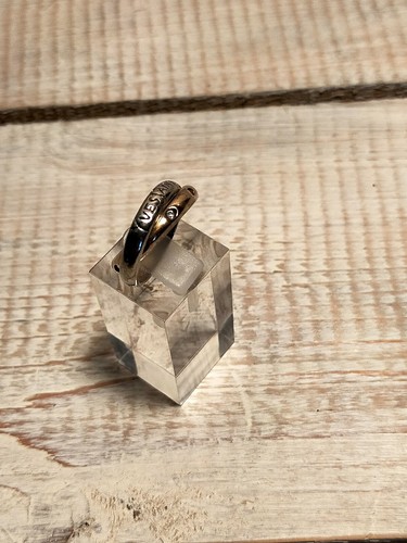 Bague double anneau yves saint - bague,
