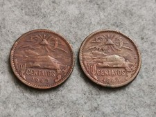 Messico 2 x 20 Centavos 1943 e
