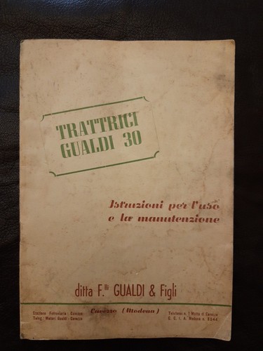 Trattrici gualdi - gualdi, 30