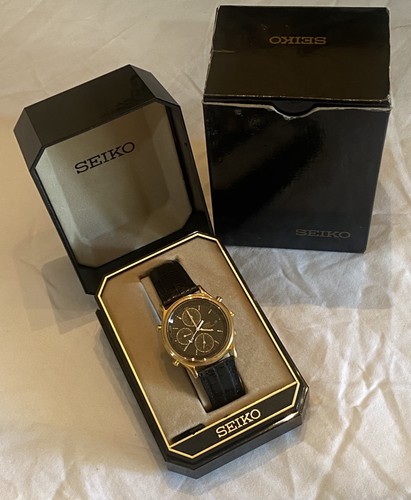 Seiko quartz world timer - -,