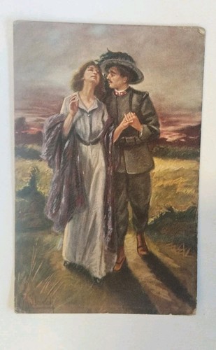 Cartolina prima guerra 1915 - cartolina, in