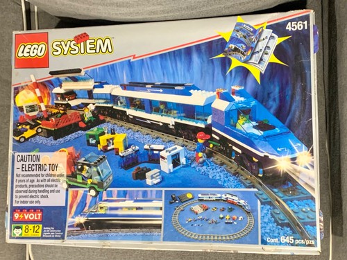 Lego 4561 system treno - lego, 9v