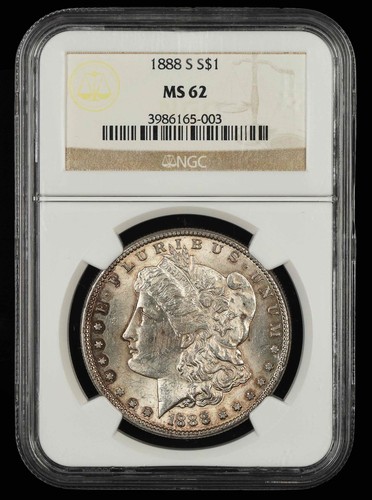 1888 ngc ms - s, $1
