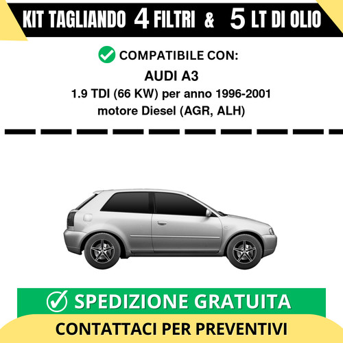 Tagliando per audi 9 - per, tdi