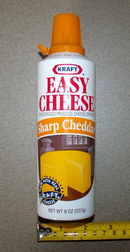 Kraft easy cheese sharp - "easy, cheese"