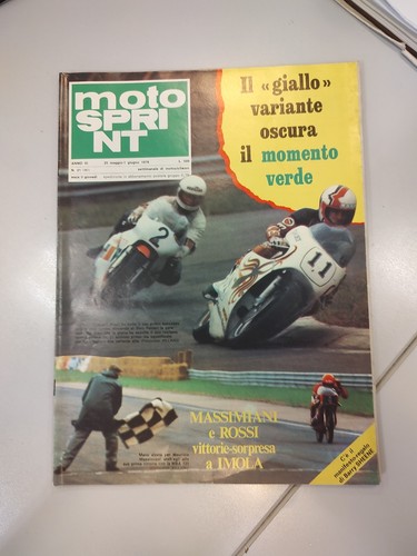 Moto sprint anno 1978 - moto,