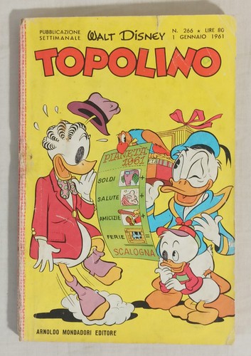 Topolino libretto 266 con - libretto, n.266