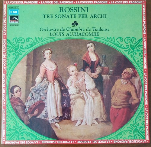 Gioacchino rossini tre sonate - rossini,