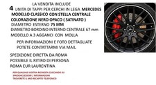 Tappi coprimozzo 75mm stella - tappi,