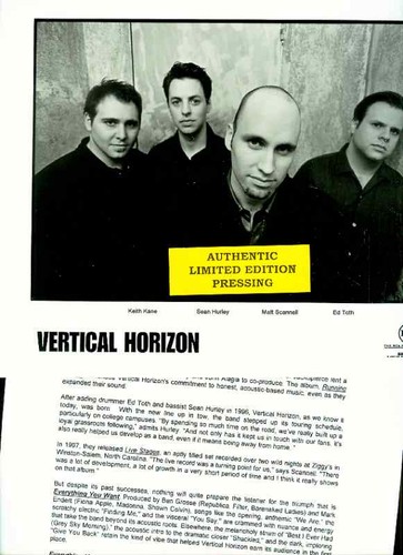 Kit stampa vertical horizon - stampa,