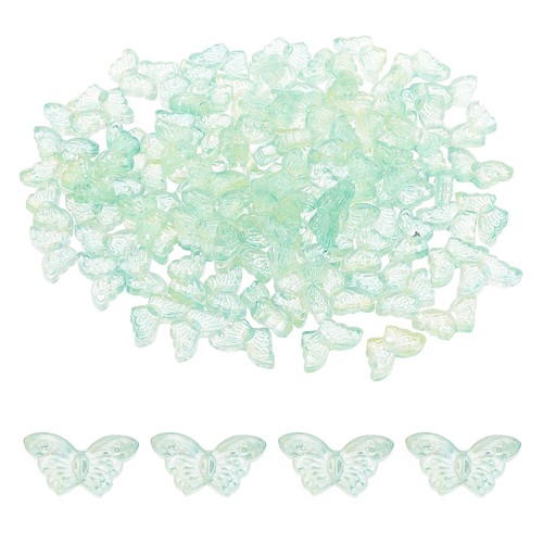 100pcs perline farfalla - 100pcs,