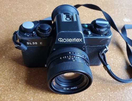 Rollei sl35e con obiettivo - rollei,