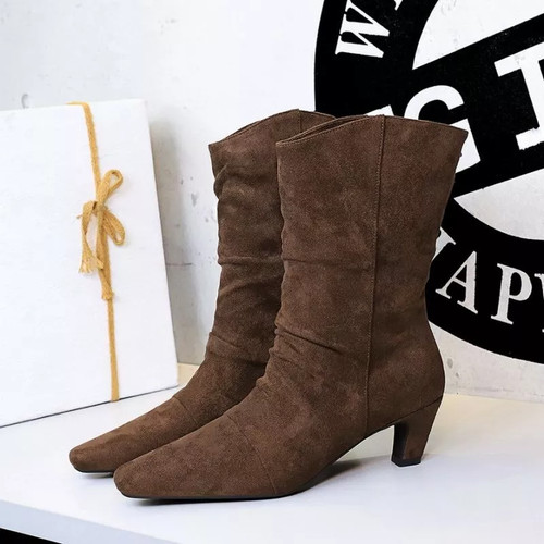 Stivaletti marrone scuro - marrone,
