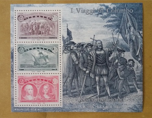 Italia 1992 foglietto - italia,