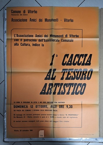 Manifesto originale caccia - originale, i