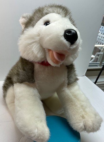 Peluche cane cucciolo siberian - peluche,
