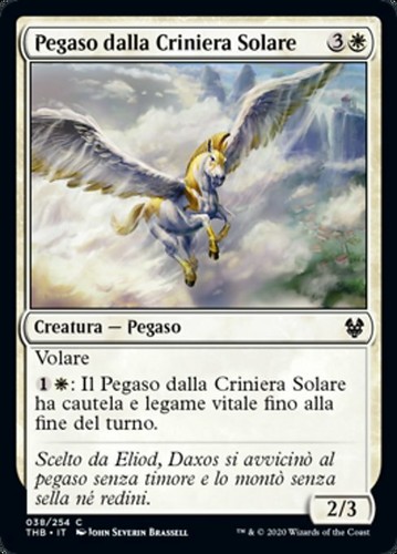 Mtg sunmane pegasus exc - mtg,