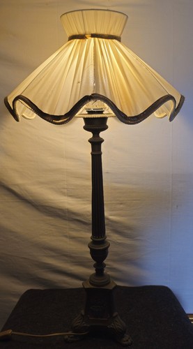 Antico torciere ottone con - antico,