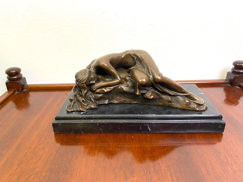 Scultura bronzo bella - in,