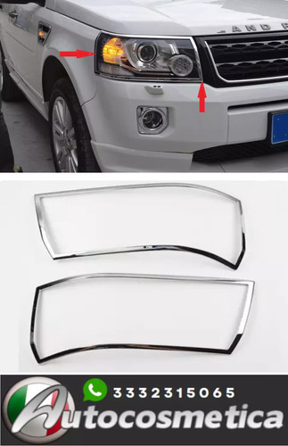 Coppia cover abs cromo - , fari