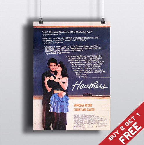 Poster film heathers 1988 - heathers,