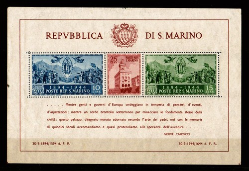 San marino 1945 mnh - marino, 6