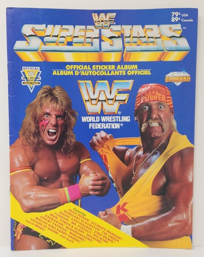 Album adesivi wwf superstars - adesivi,