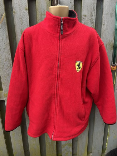 Giacca pile ferrari vintage - giacca,
