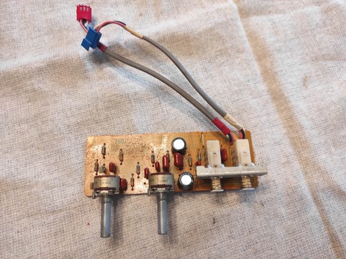 Sony f555 tone pcb - pcb, bass